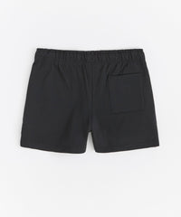 Women Anti Social Socialite Embroidered Short - Black