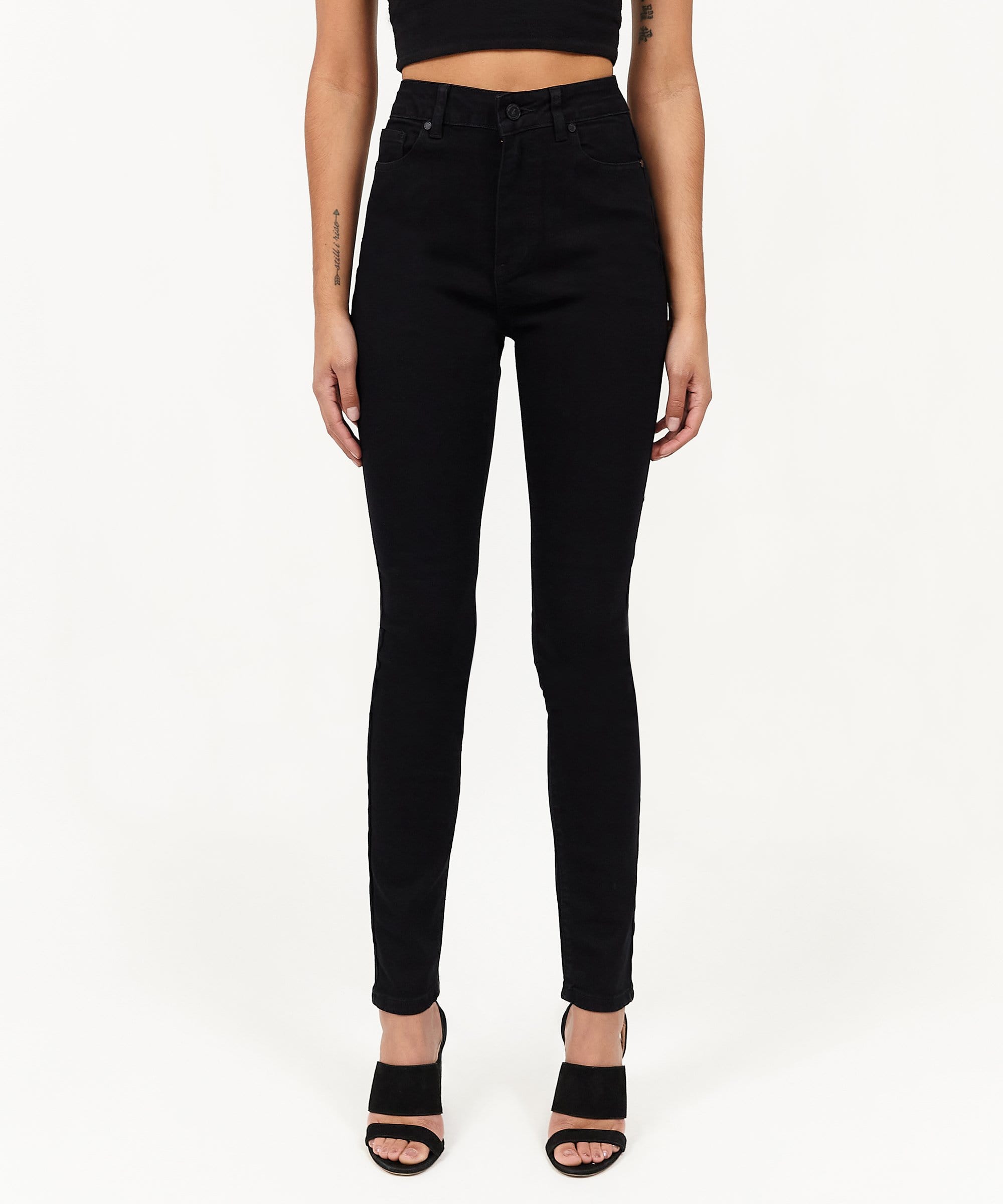 Womens Evelyn High Waist Slim Jeans