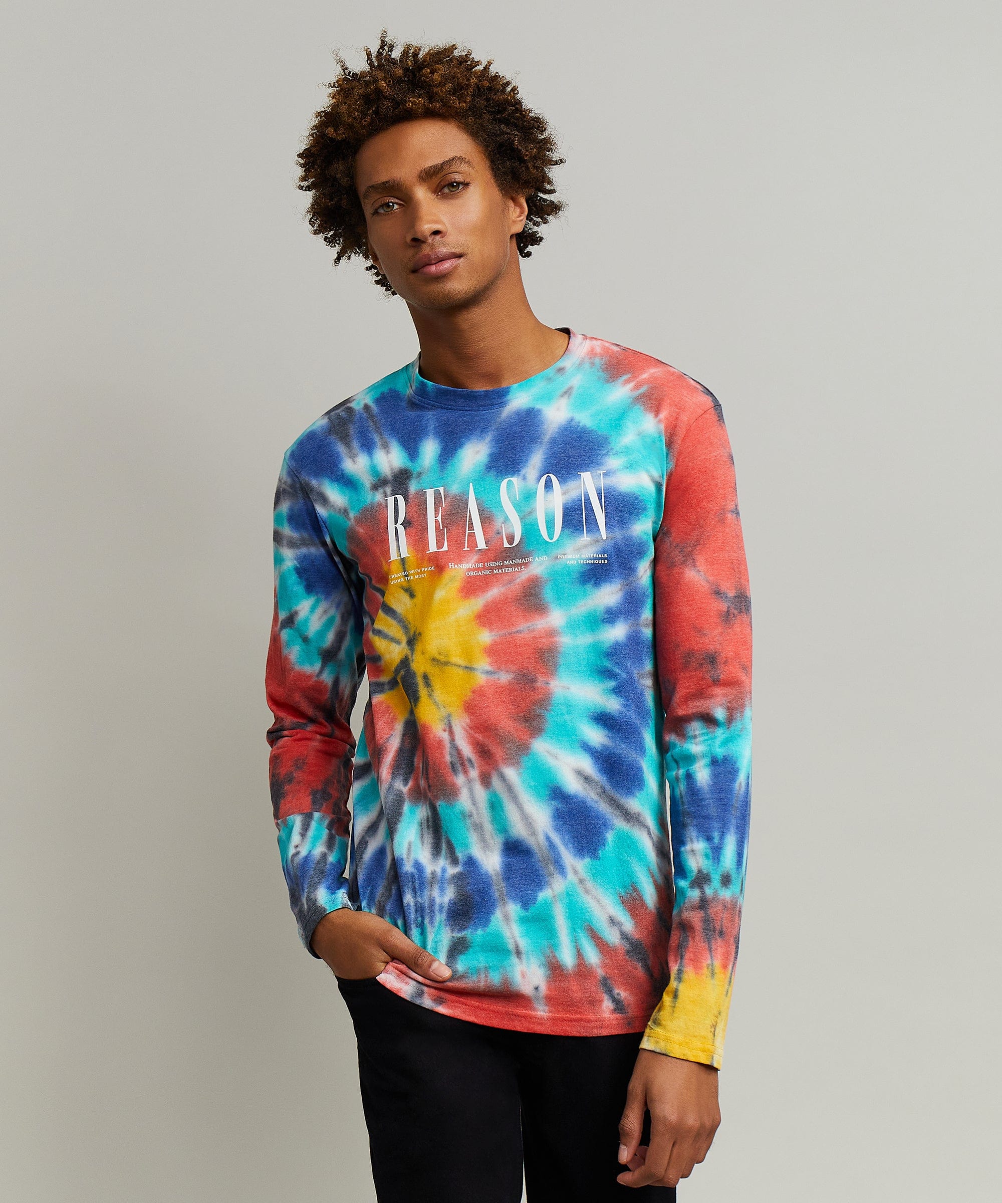 Freedom Tie Dye Long Sleeve Tee