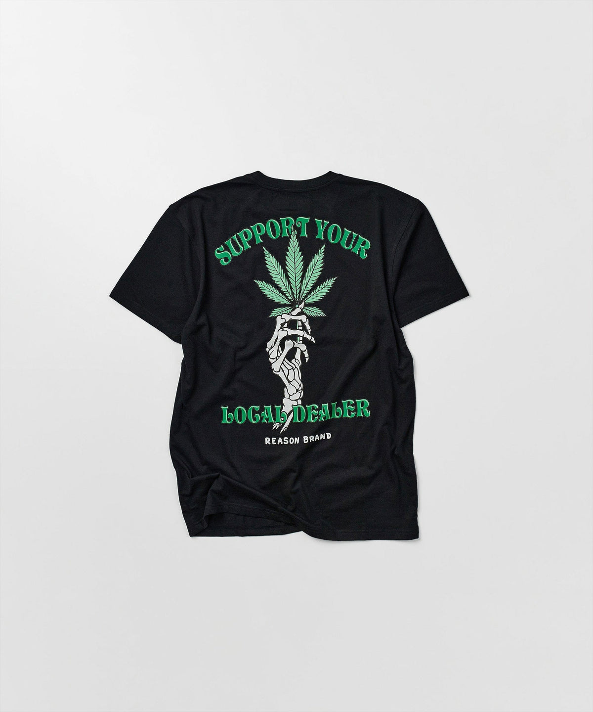 Local Dealer Short Sleeve Back Print Tee - Black