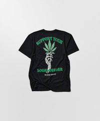 Local Dealer Short Sleeve Back Print Tee - Black