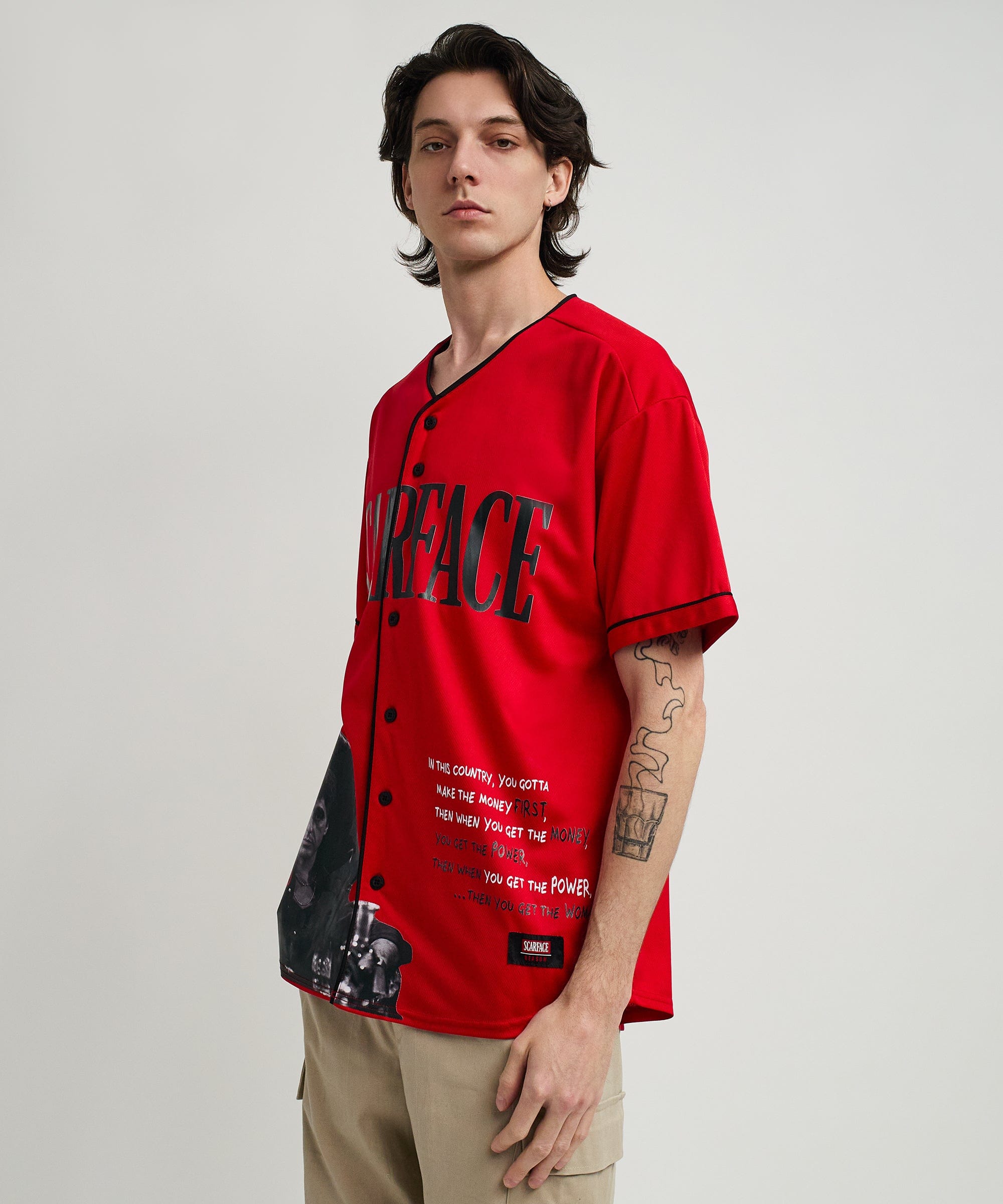 Scarface™ Baseball Jersey - Red