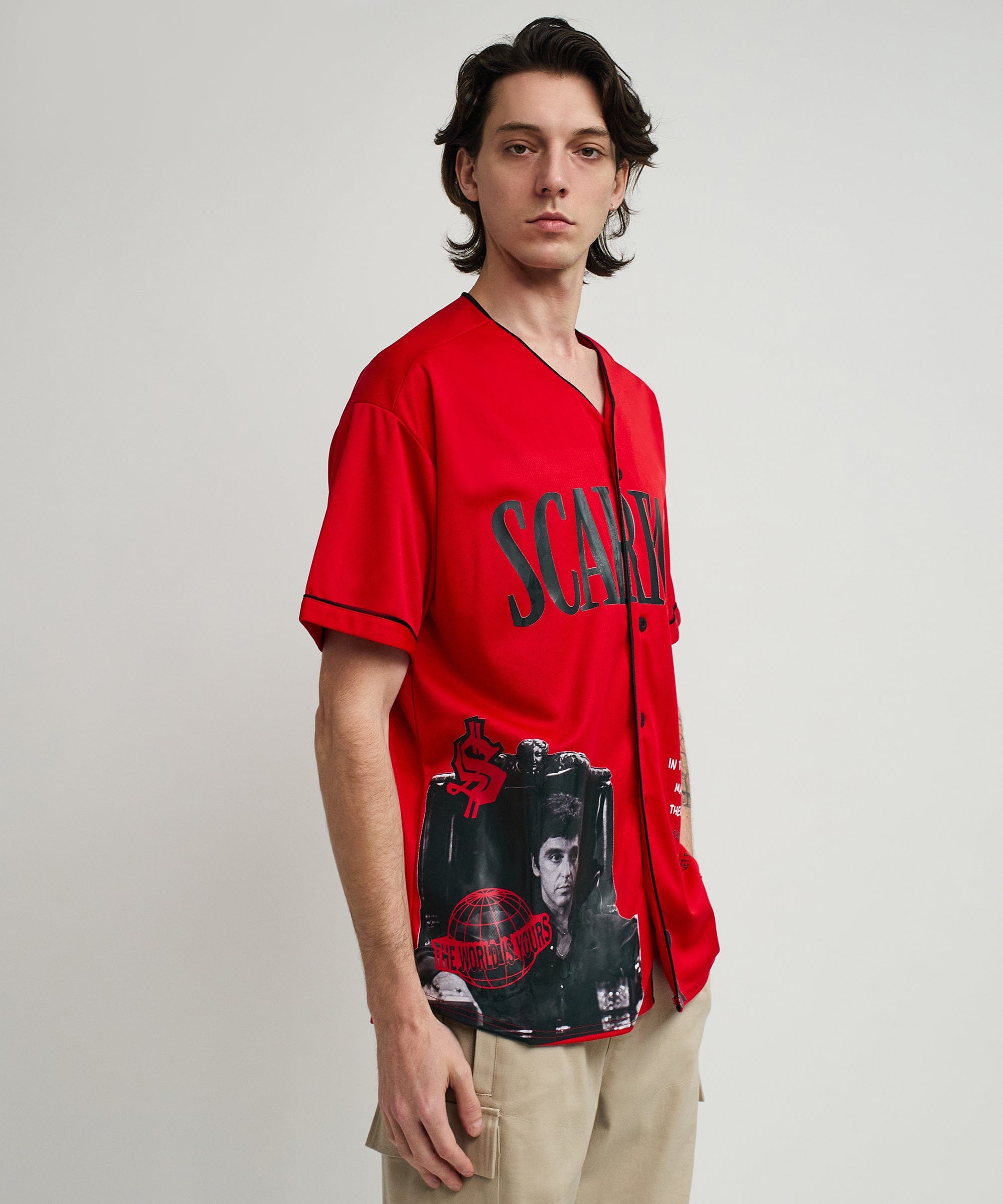 Scarface™ Baseball Jersey - Red