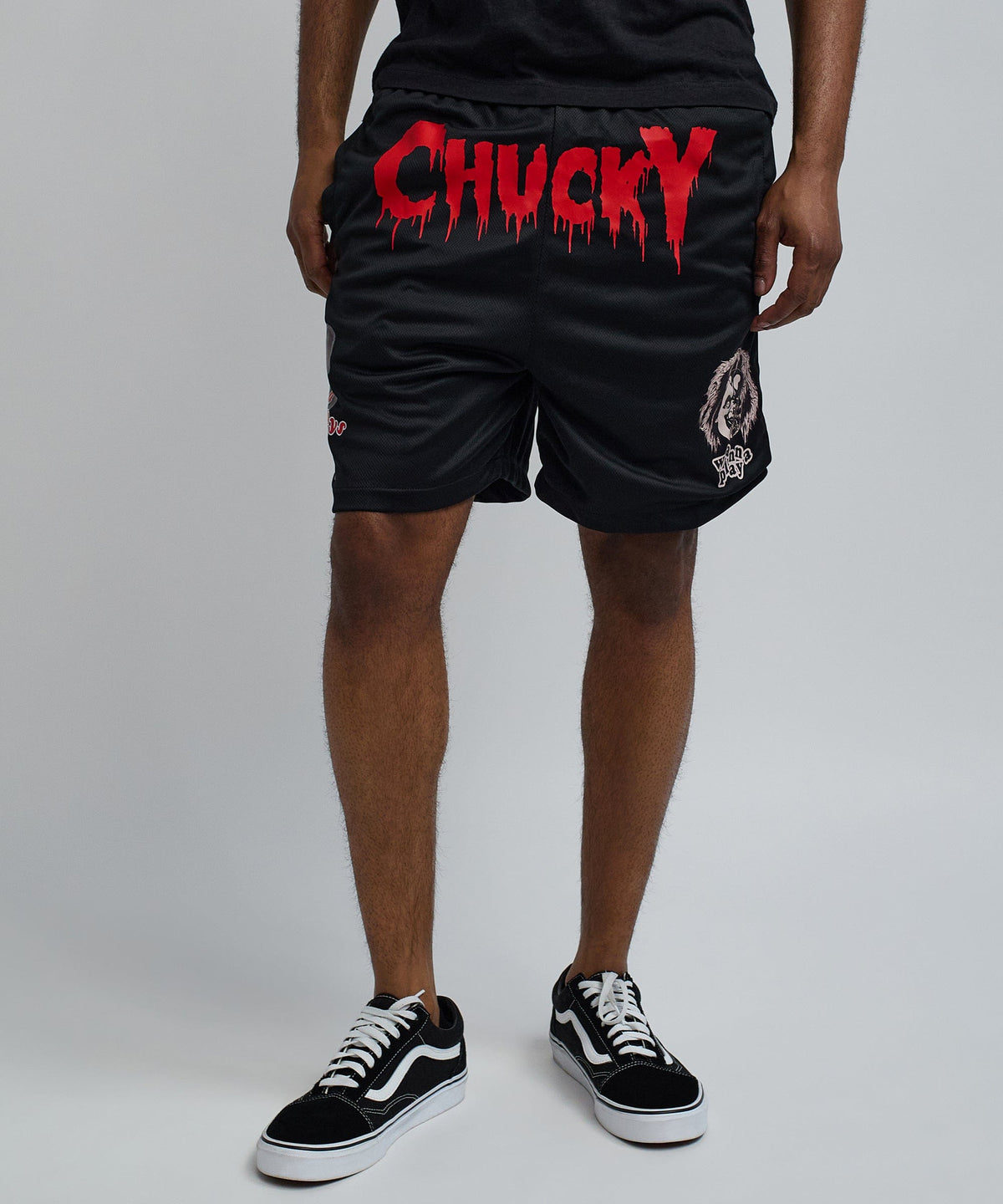 Chucky Mesh Shorts - Black