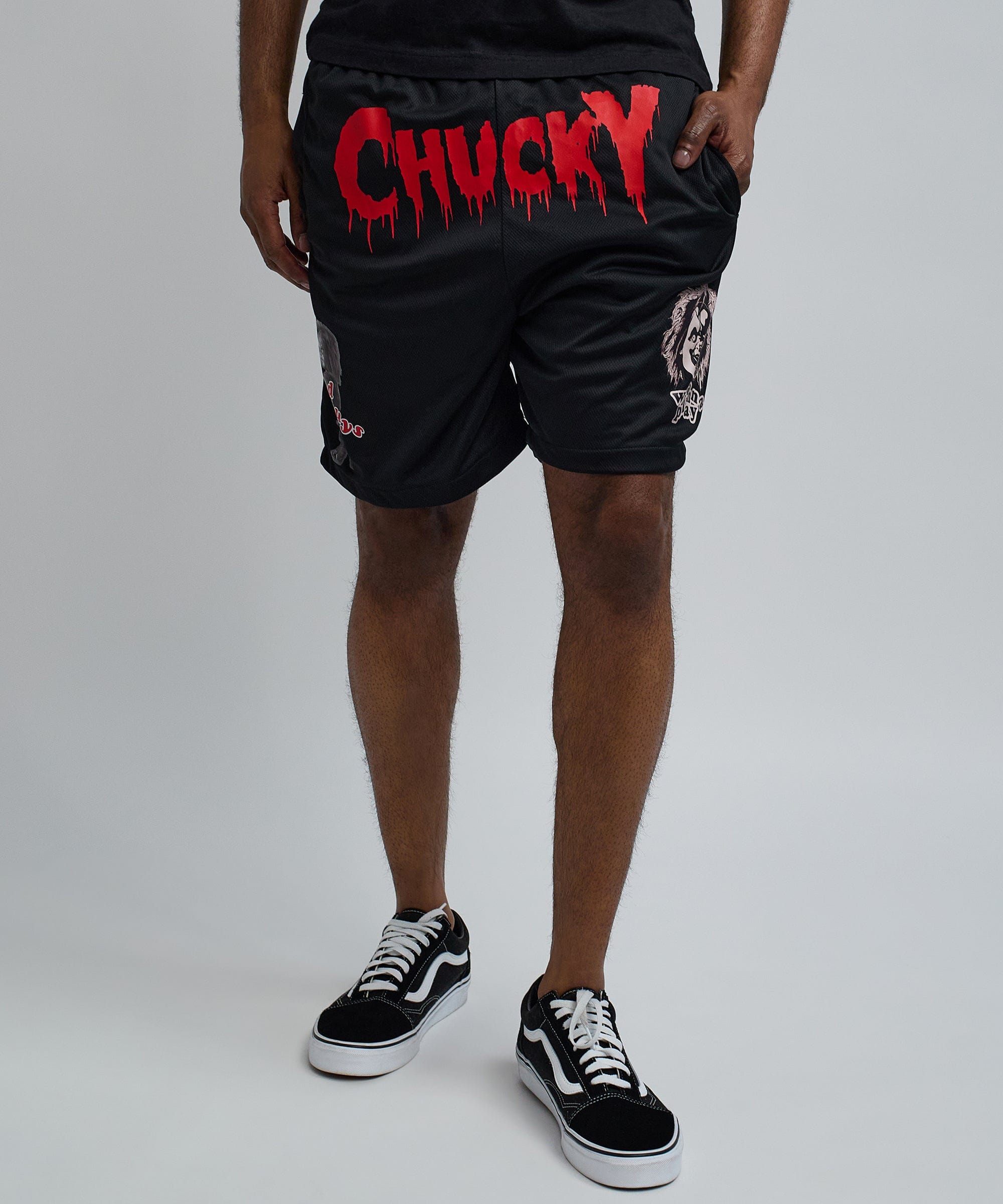 Chucky Mesh Shorts - Black