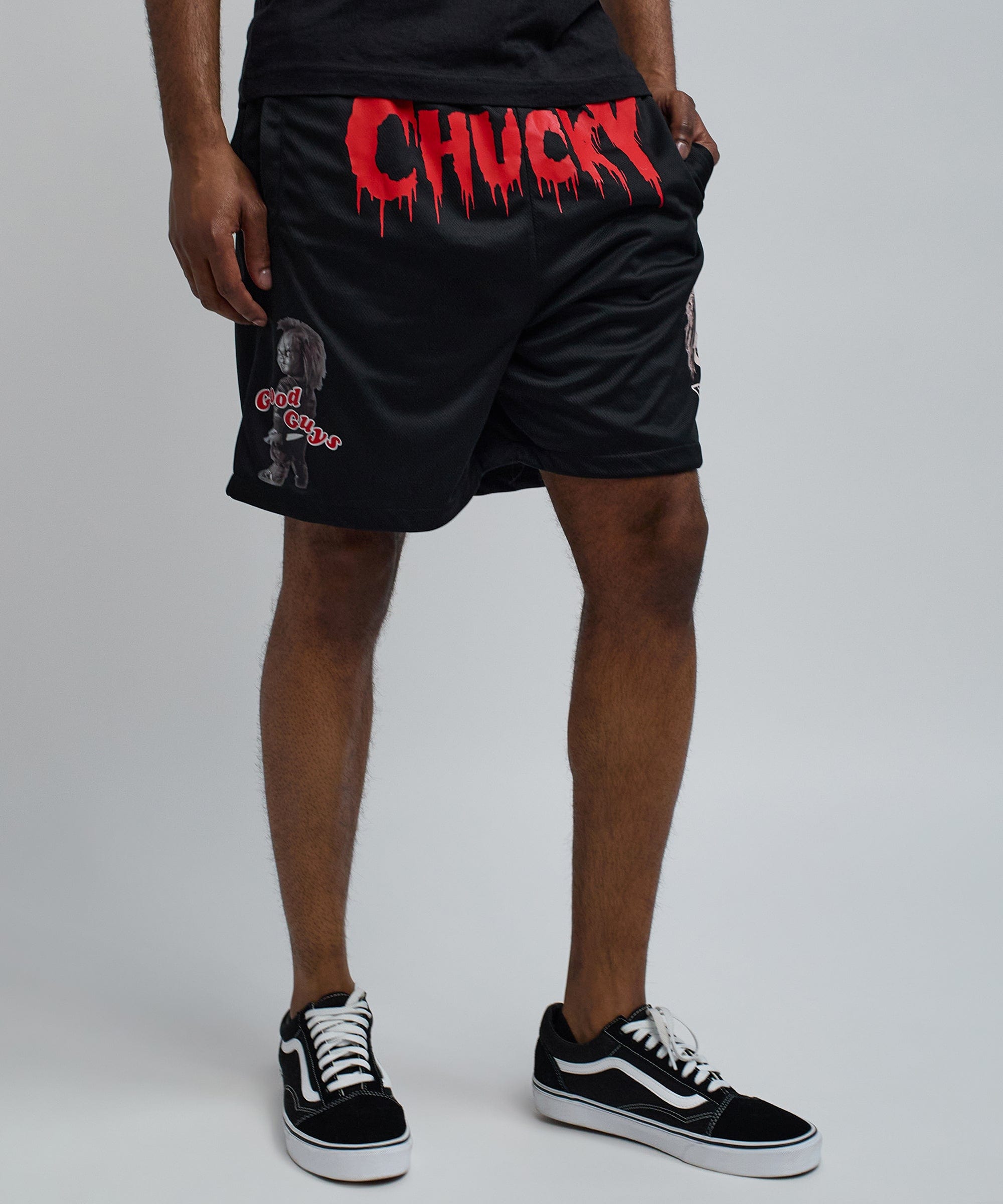Chucky Mesh Shorts - Black