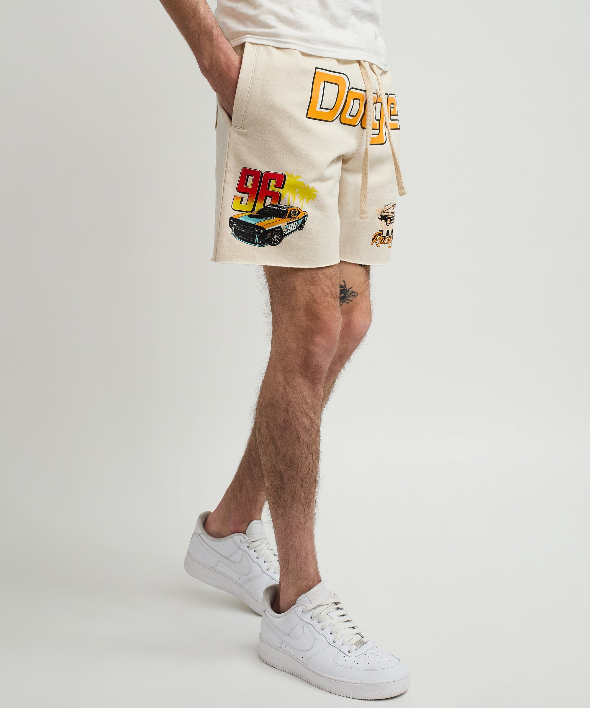 Dodge '96 Shorts - Cream