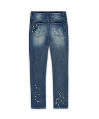 Plus Size Stitchworks Ripped Washed Jeans