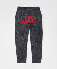Scarface Jogger - Washed Black