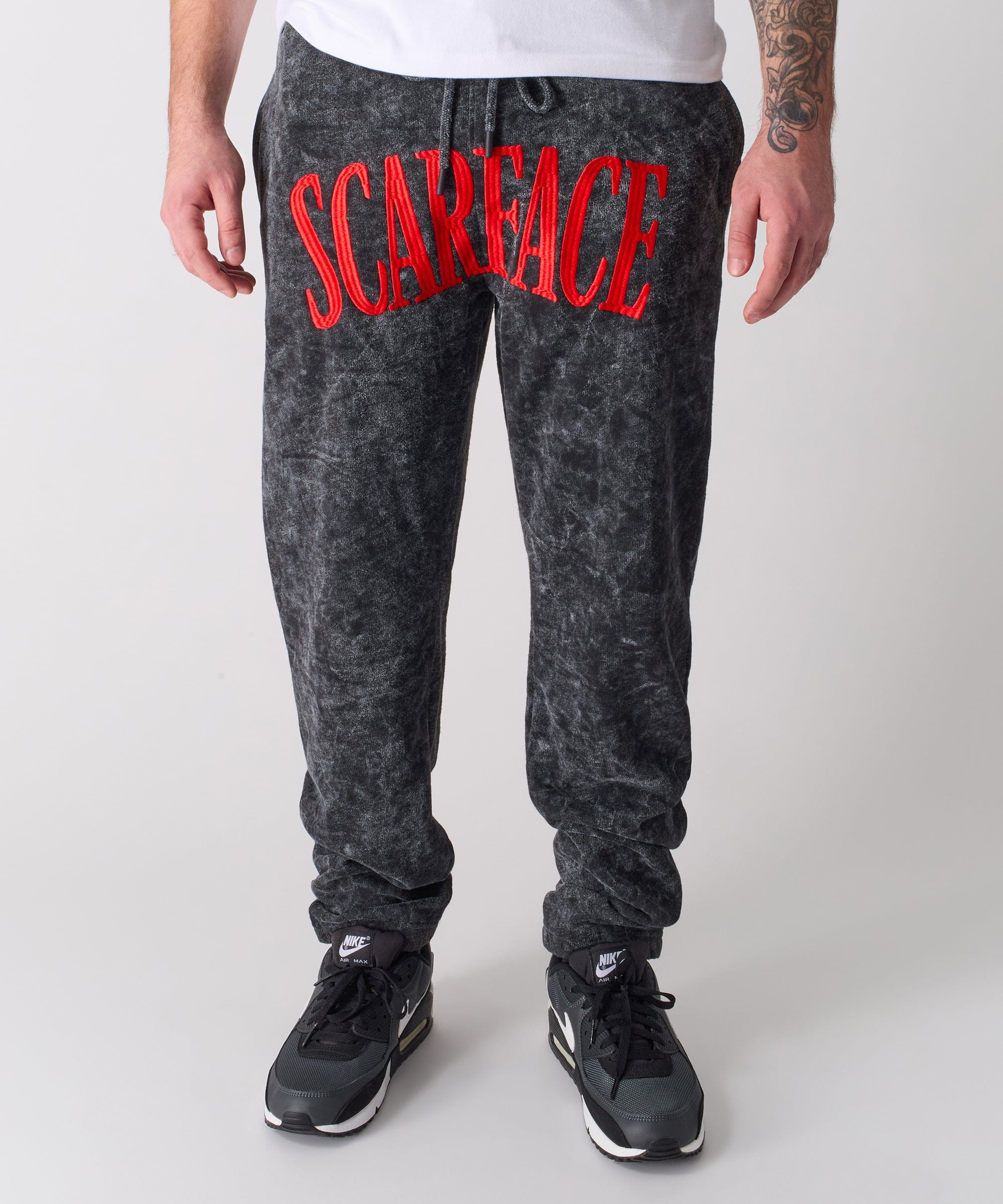 Scarface Jogger - Washed Black
