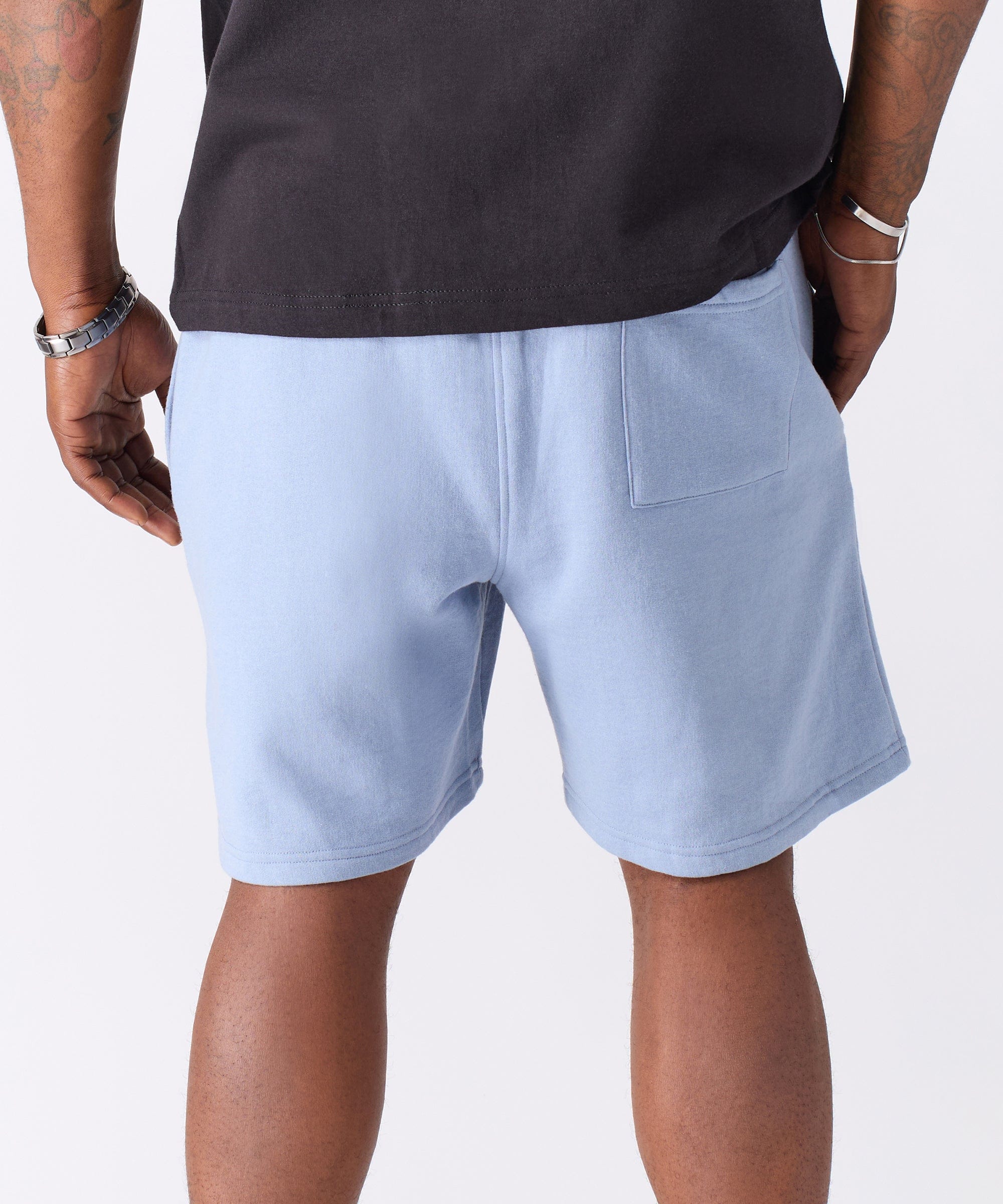 Scarface Fleece Short - Light Blue