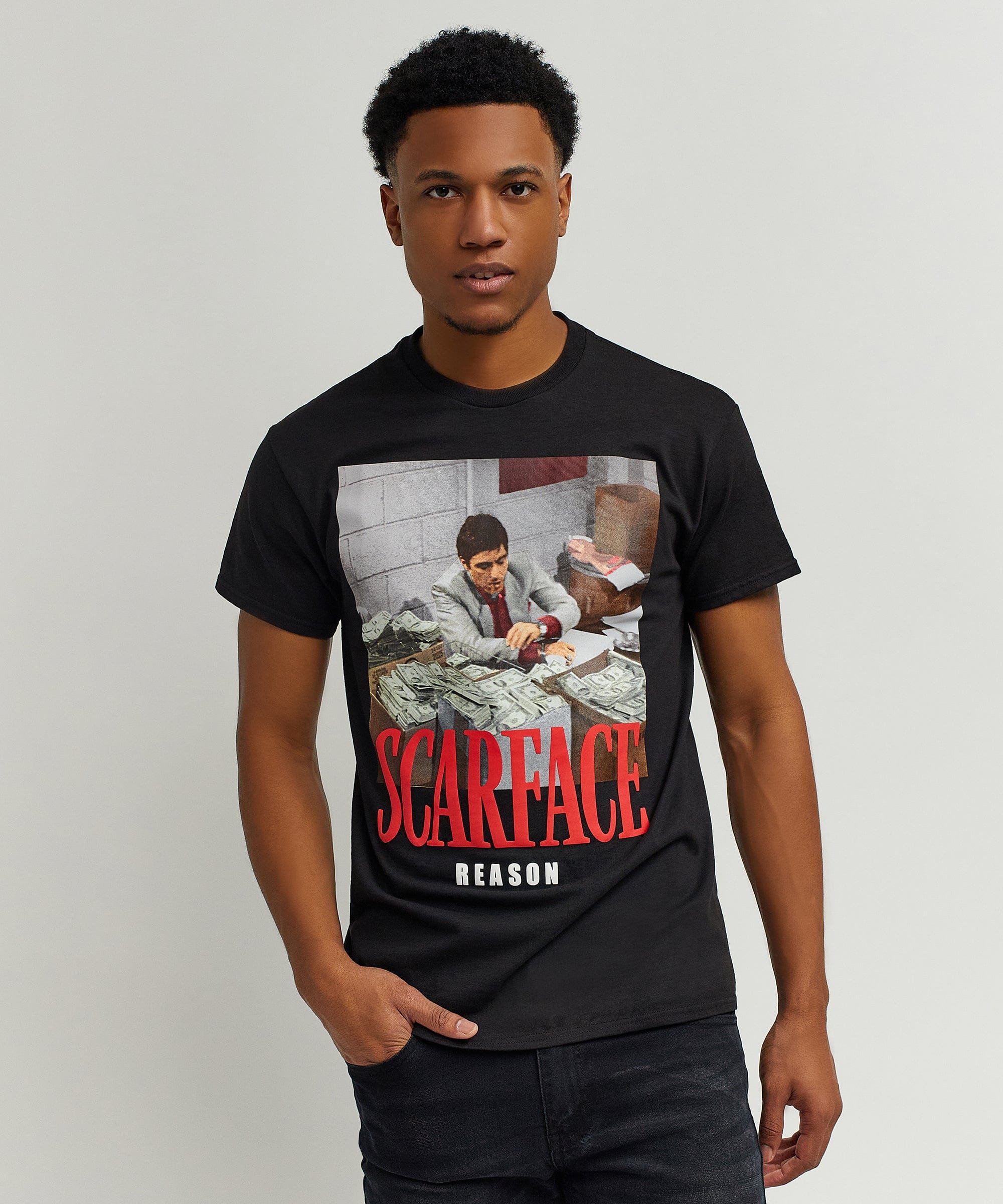 Scarface Money Short Sleeve Tee - Black