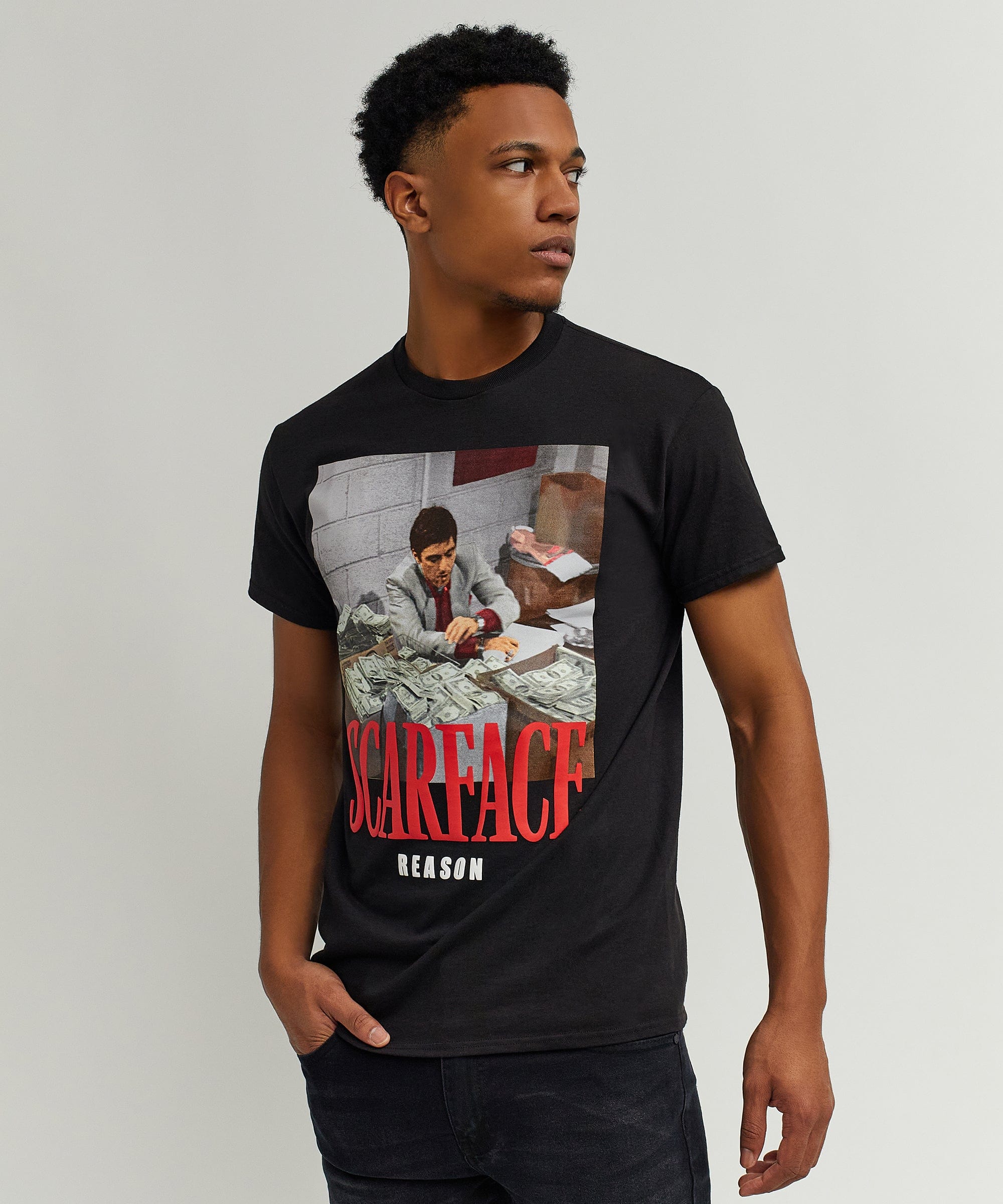 Scarface Money Short Sleeve Tee - Black
