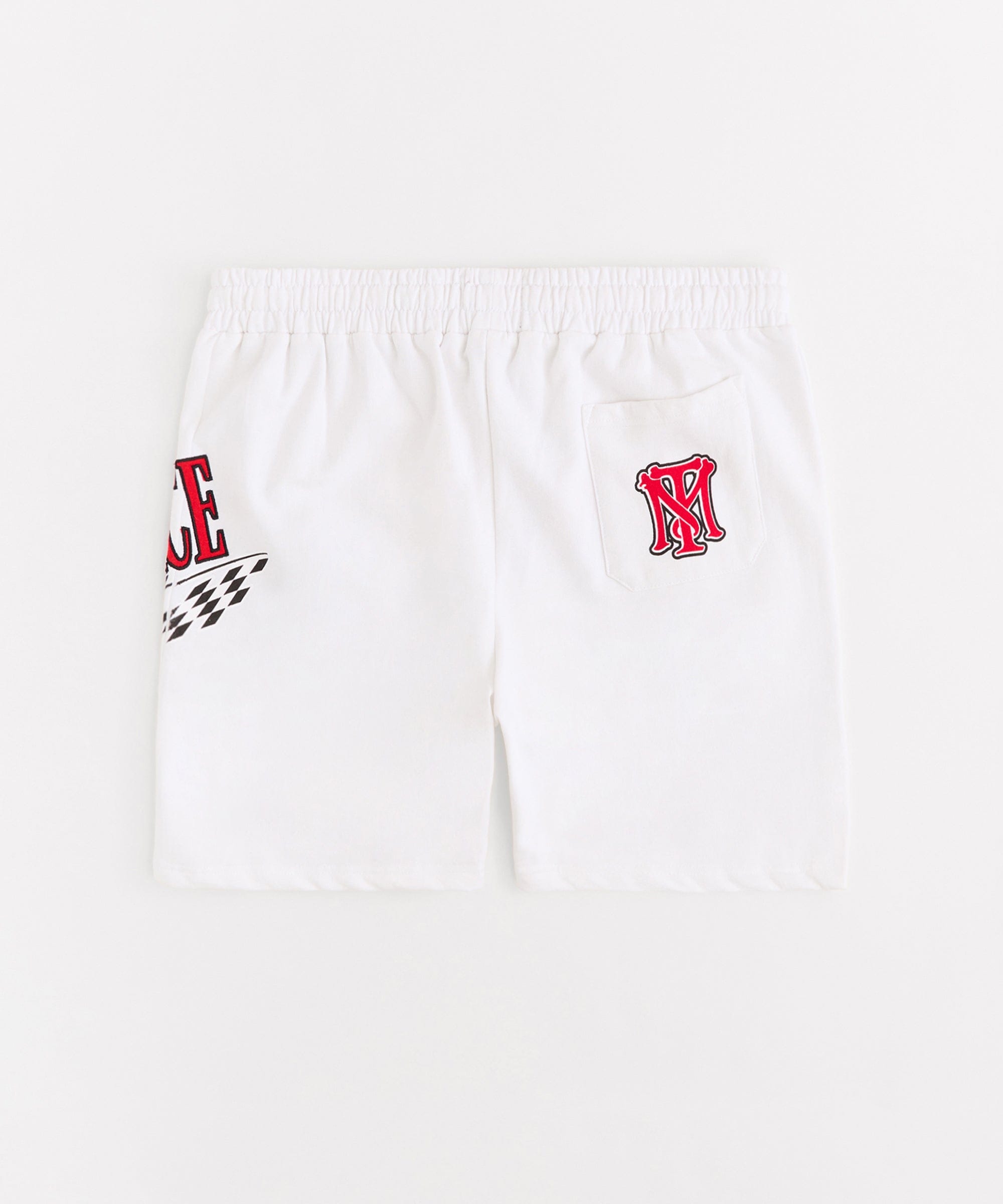 Scarface Racing Short - White