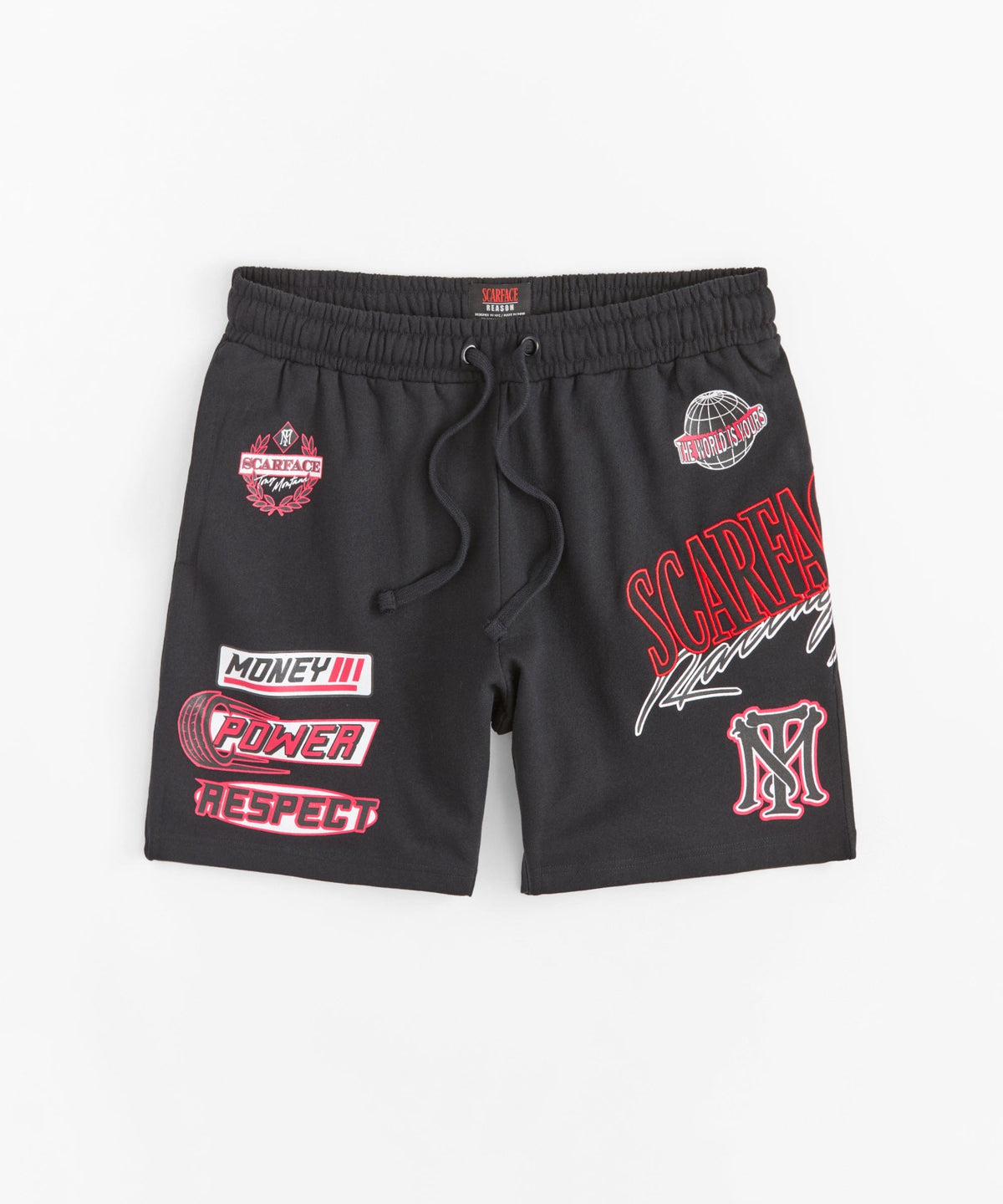 Scarface Racing Short - Black