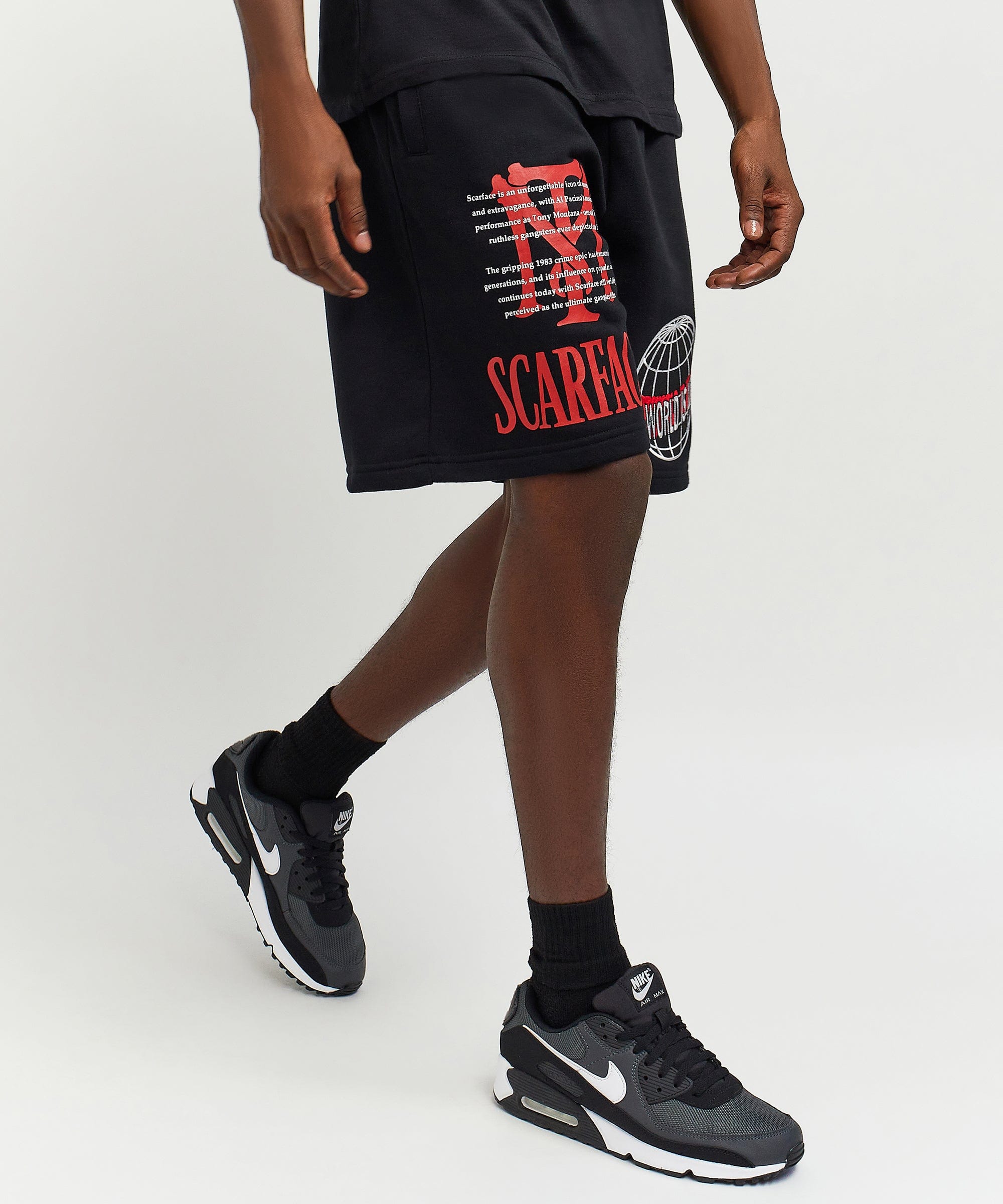 Scarface™ Graphic Print Sweatshorts