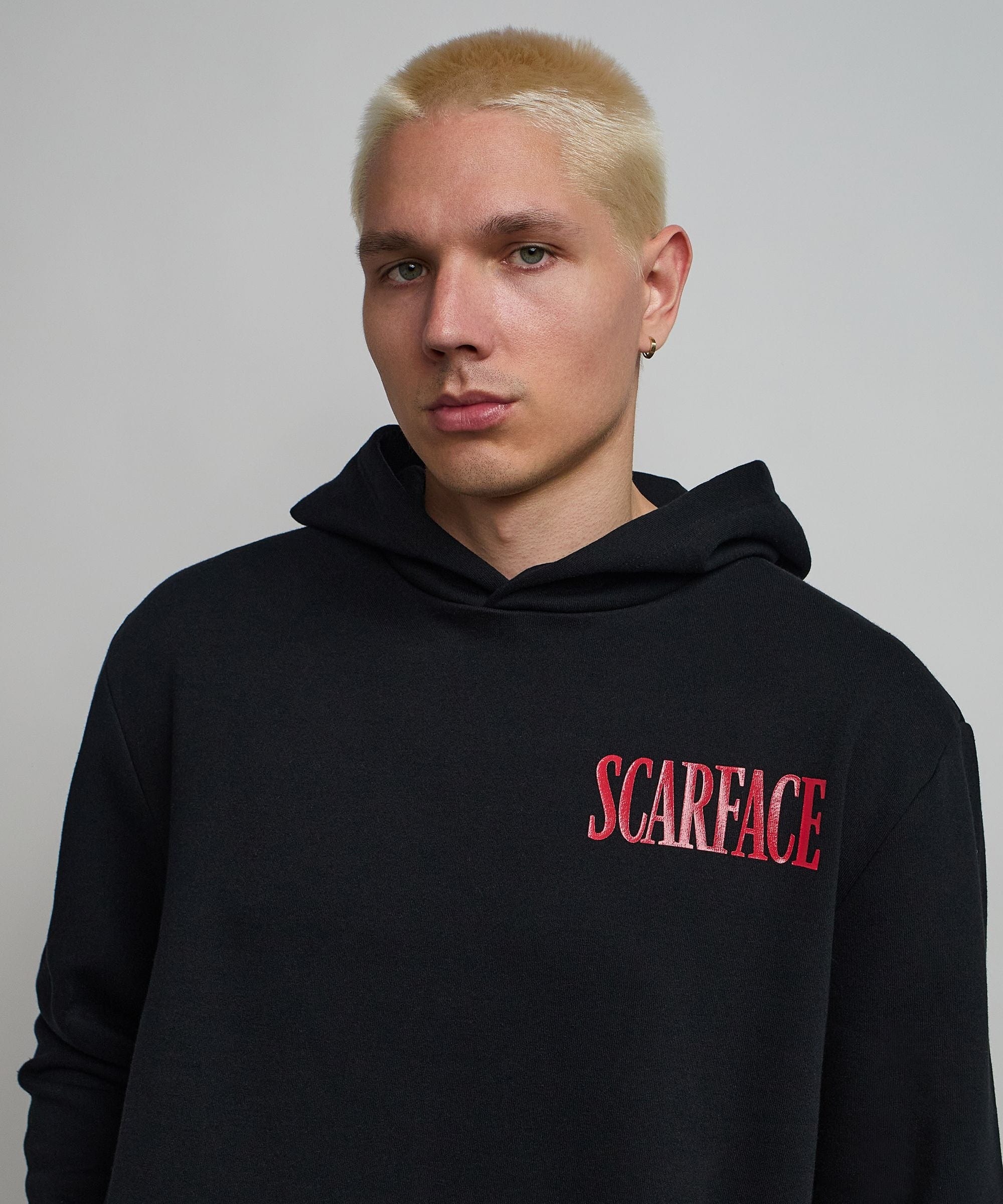 Scarface Sugar Print Classic Hoodie - Black