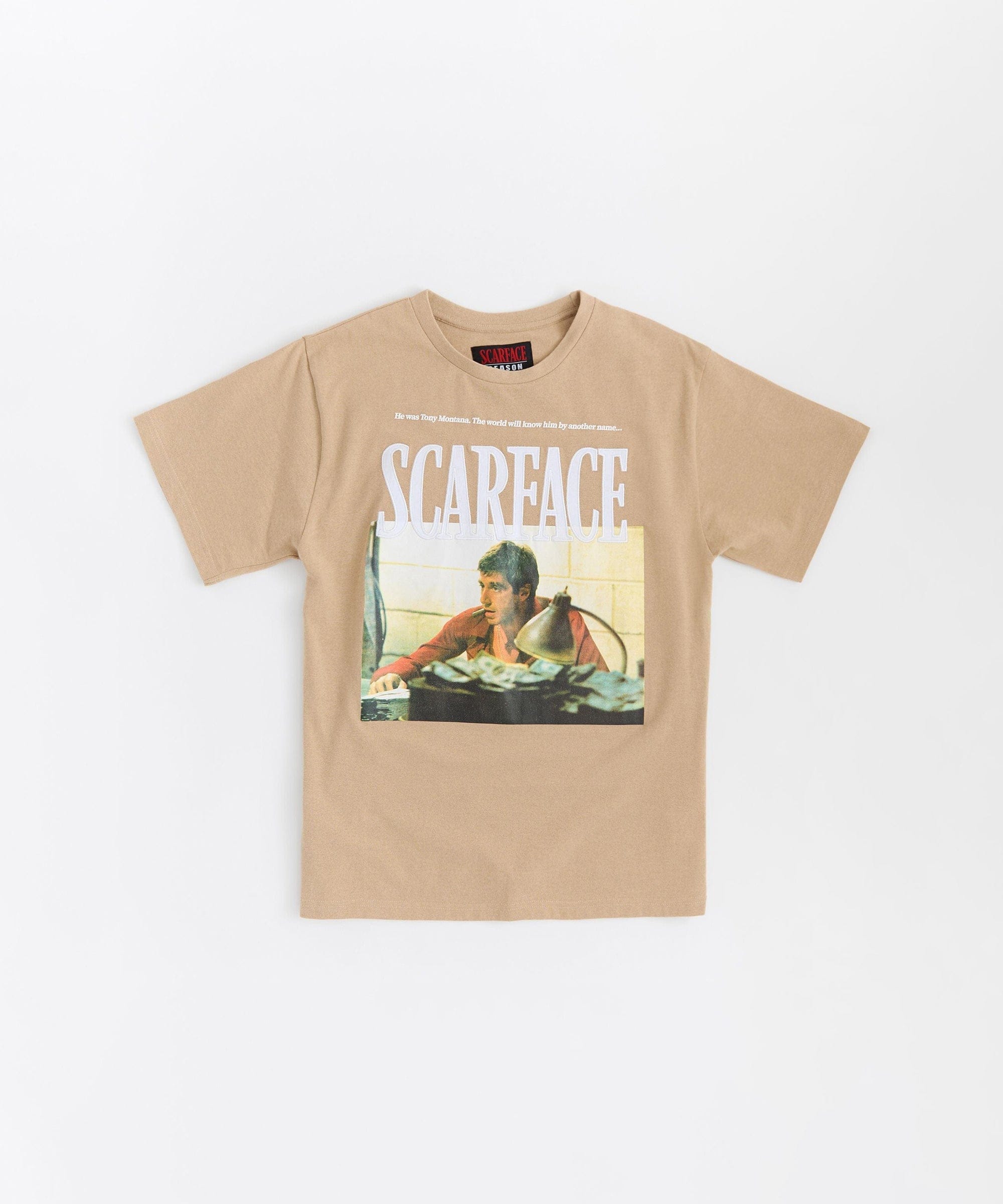 Scarface Tony Applique Short Sleeve Tee