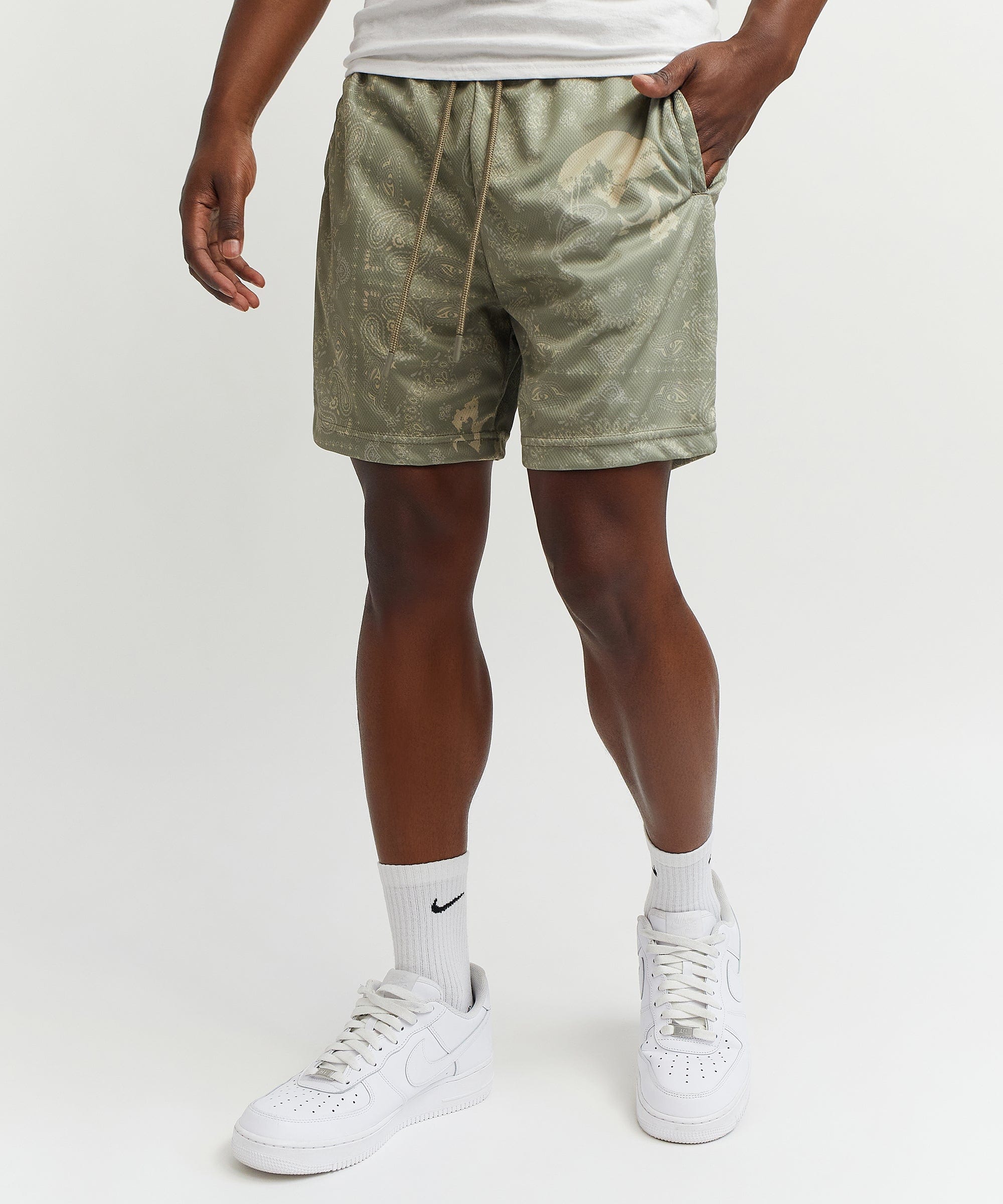 Skull Paisley Shorts