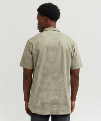 Skull Paisley Short Sleeve Shirt