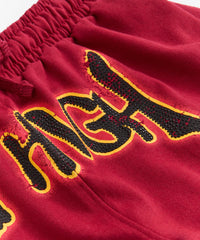 Fly High Rhinestone Short - Mauve