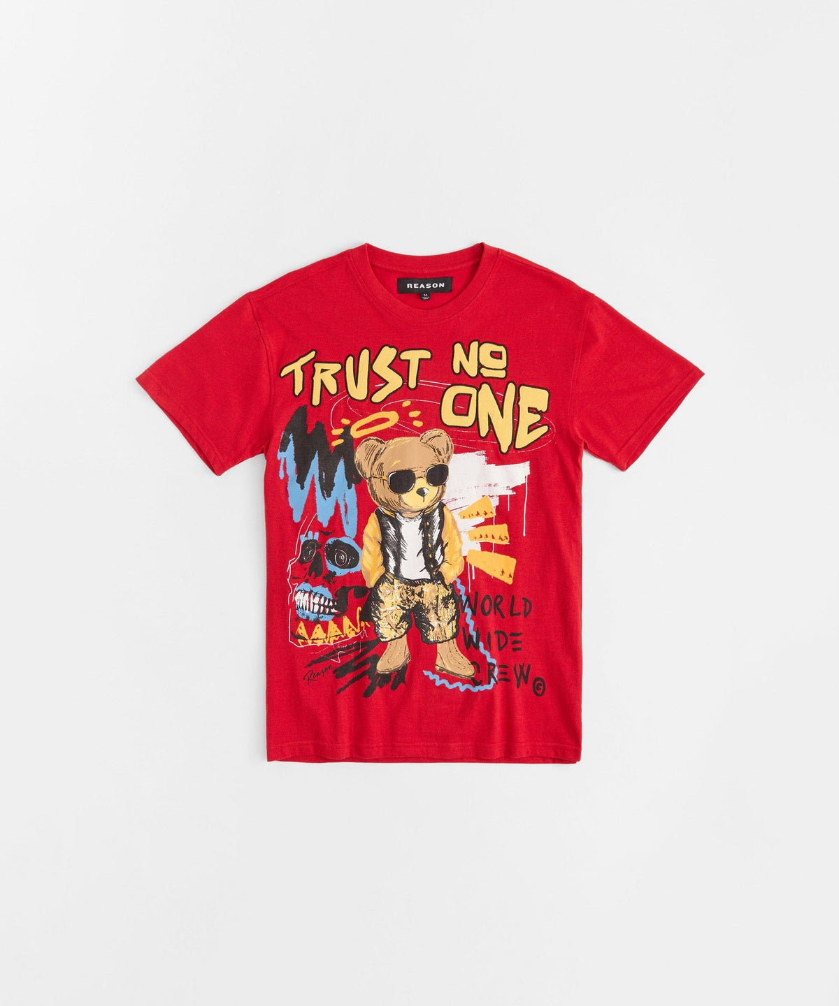 Trust No One Short Sleeve Tee - Red