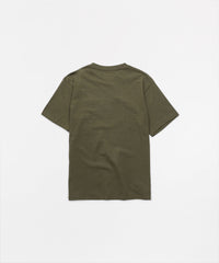 Plus Size Pablo Mugshot Shorts Sleeve Tee - Olive Green