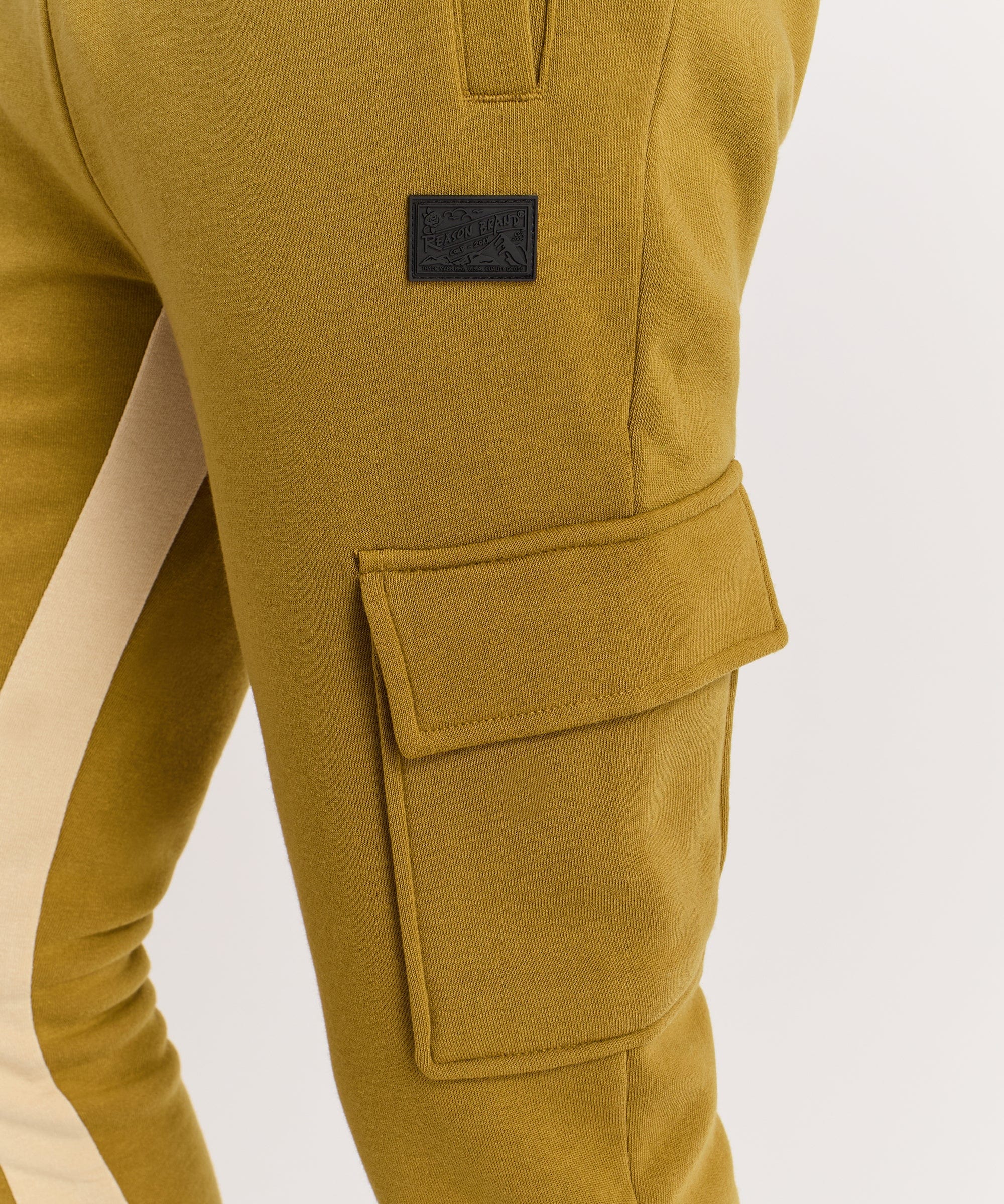 Flare Fleece Sweatpants - Khaki