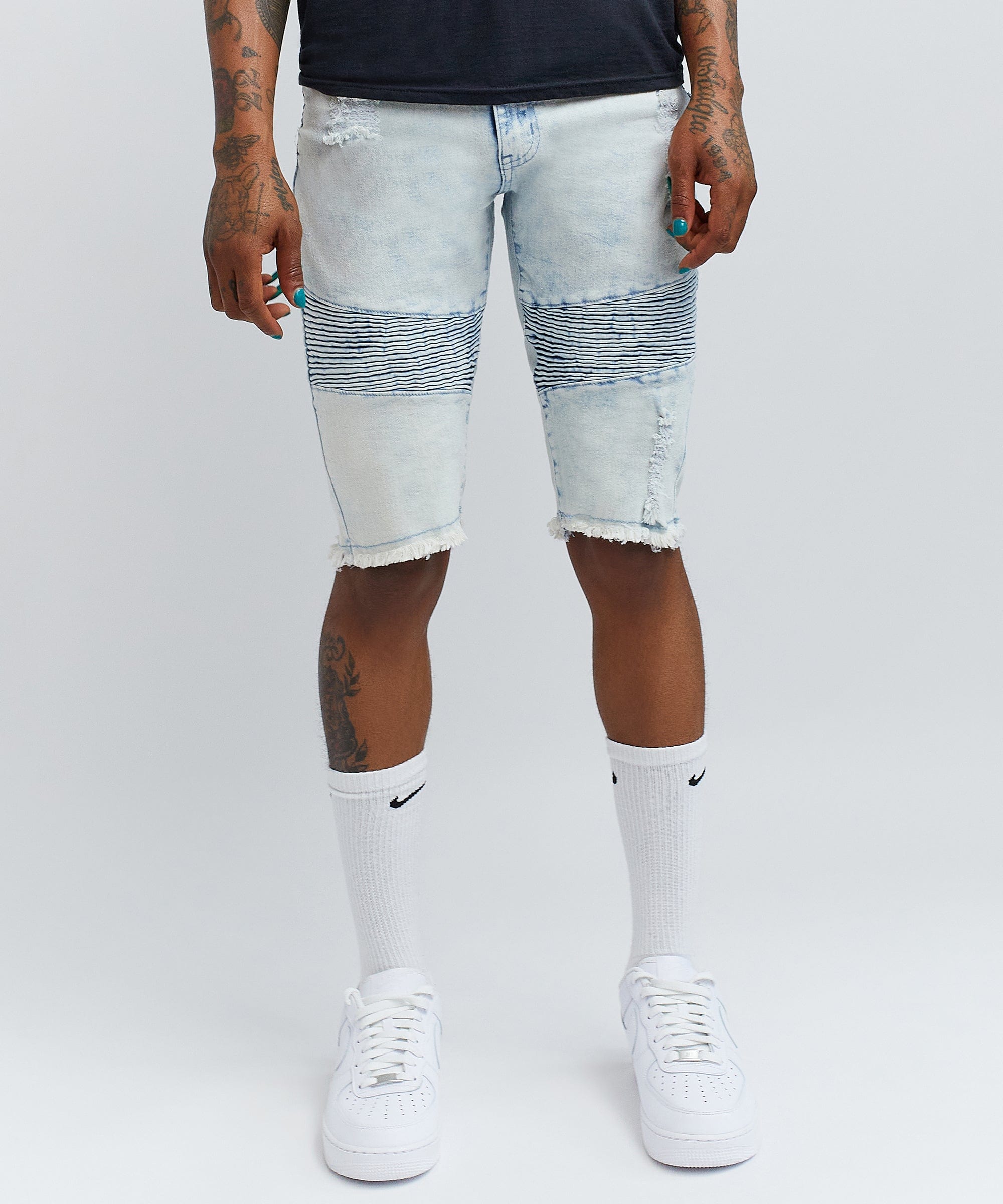 Dauphin Denim Short - Blue