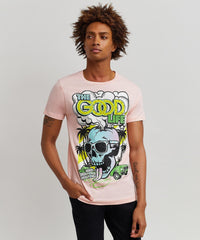 The Good Life Short Sleeve Tee - Pink