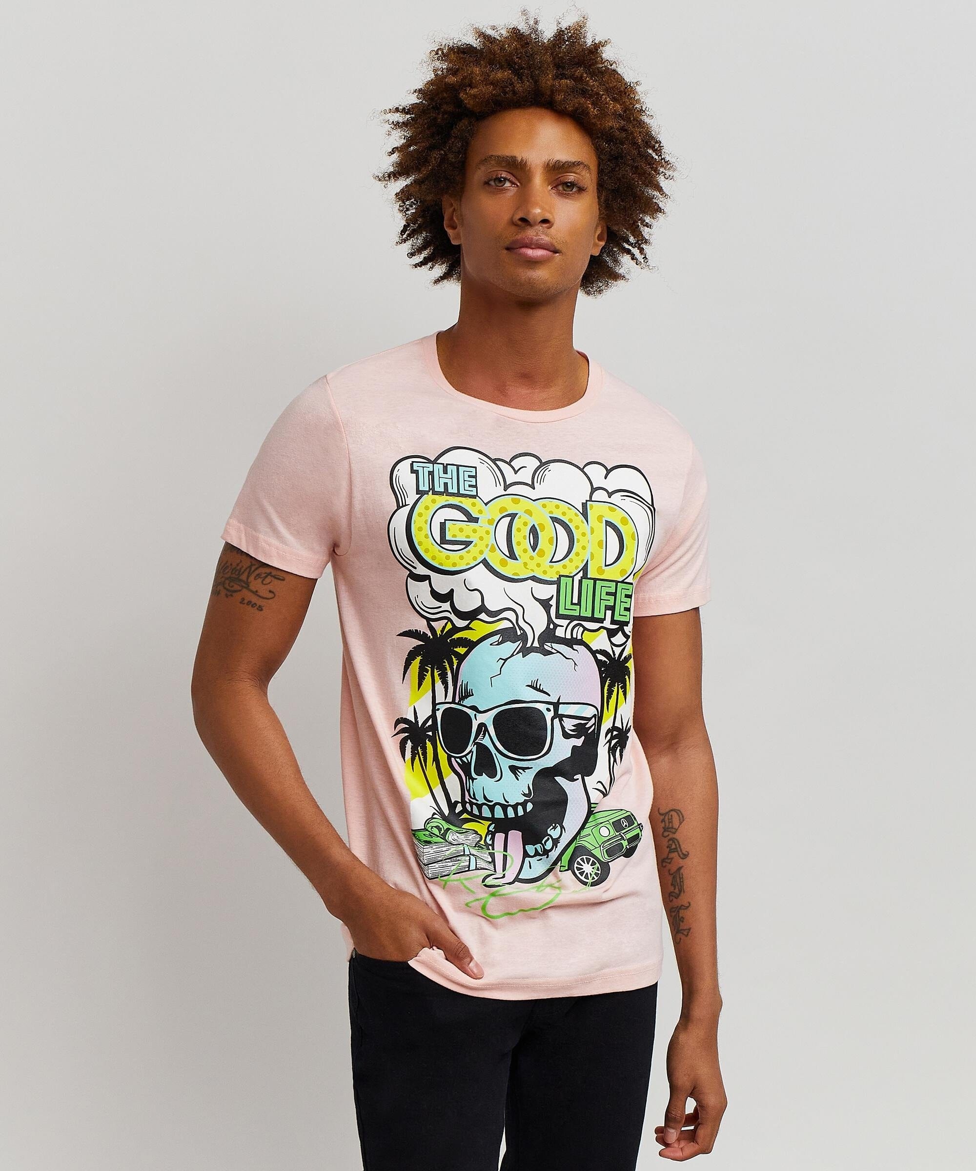 The Good Life Short Sleeve Tee - Pink