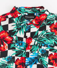 Floral Check Short Sleeve Shirt