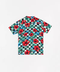 Floral Check Short Sleeve Shirt