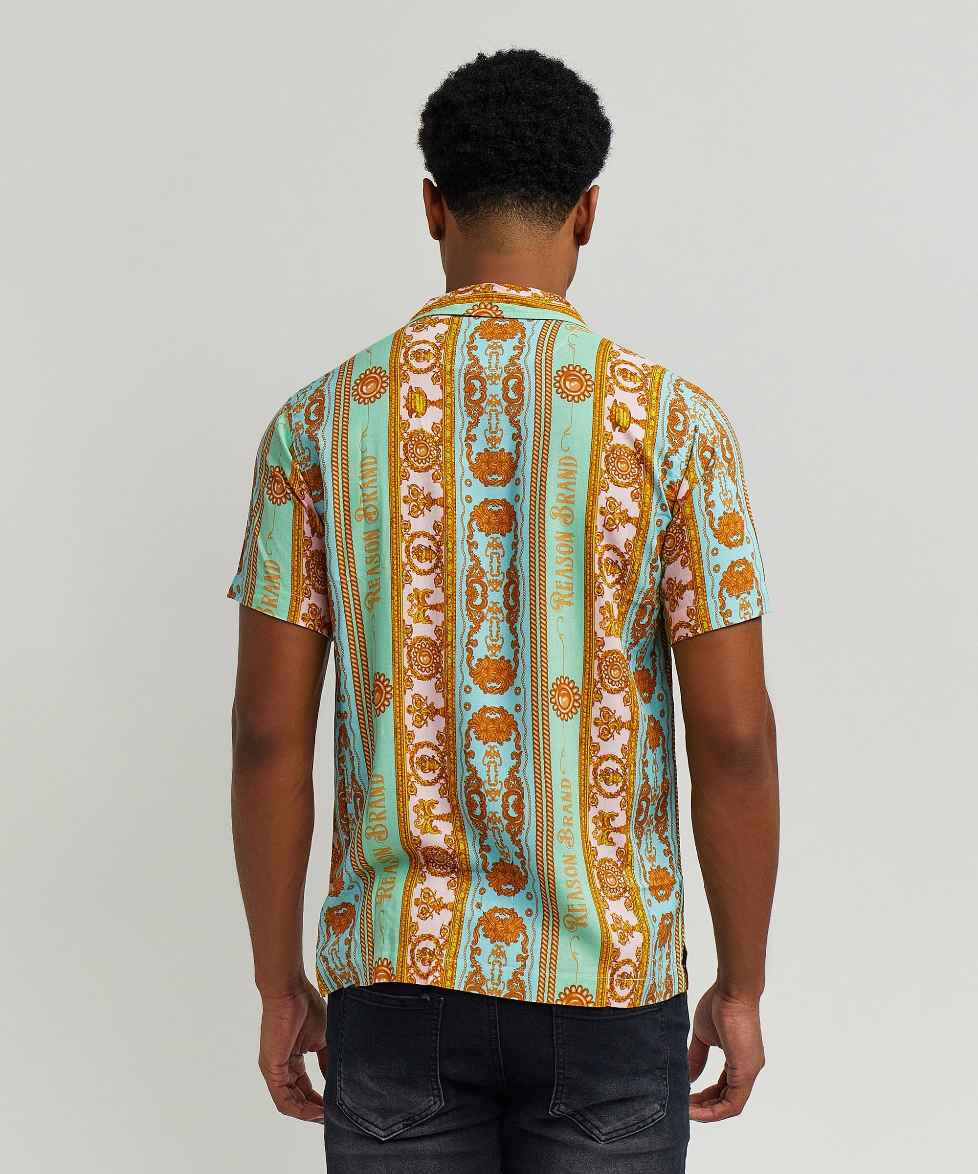 Royal Chain Short Sleeve Shirt