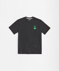 Money Bags Chenille Patch Short Sleeve Tee - Black