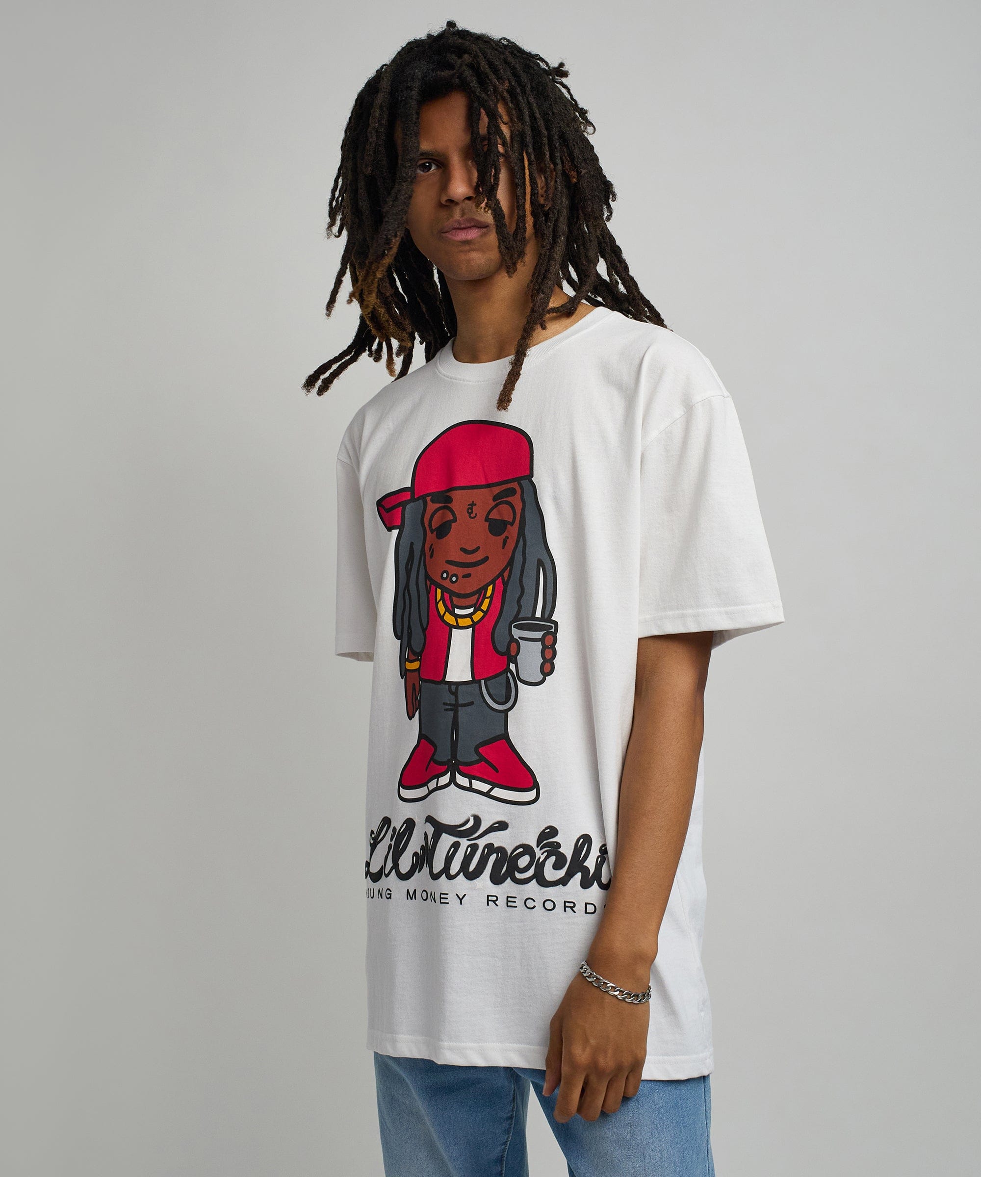 Lil Wayne Tunechi Short Sleeve Tee - White