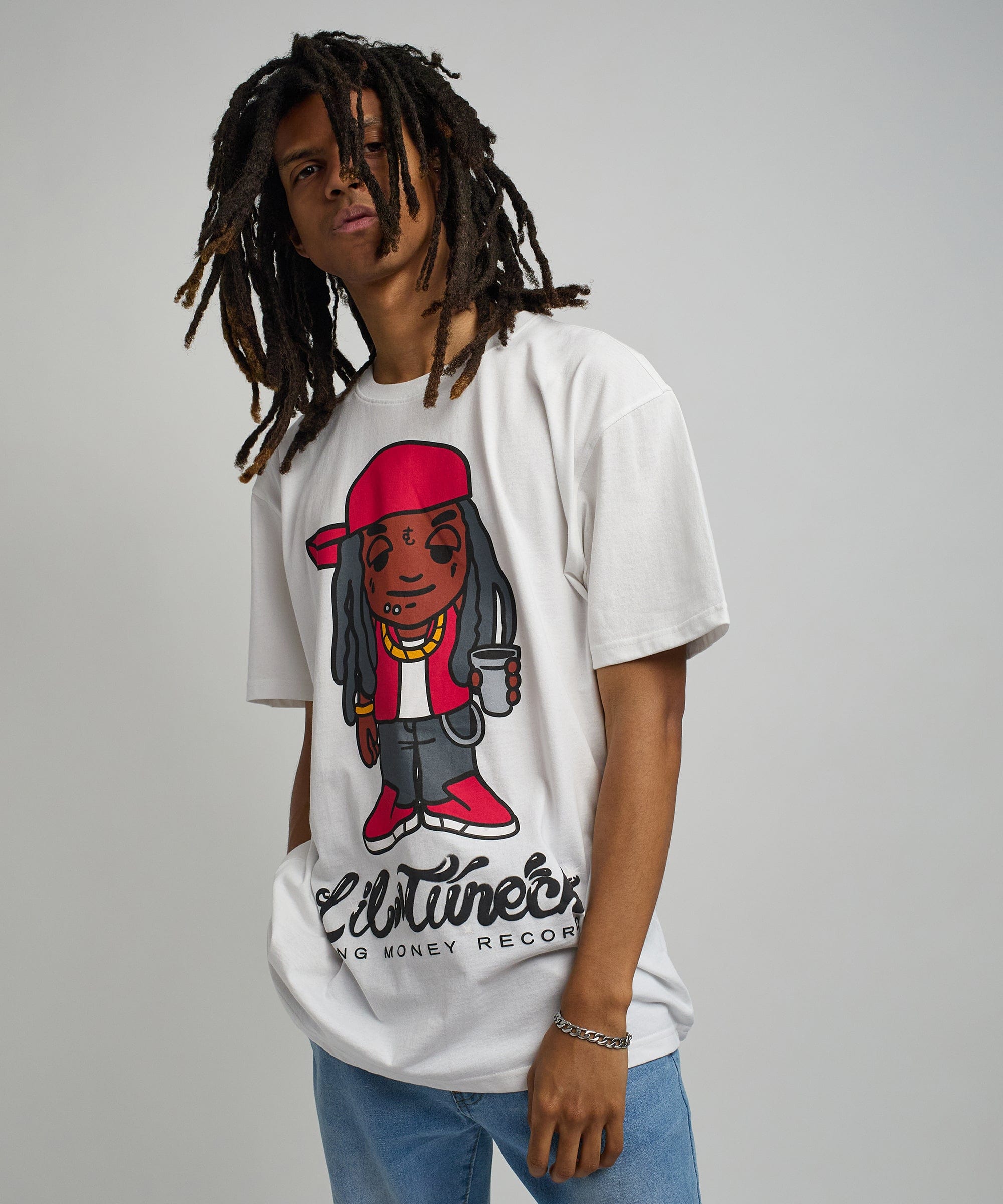 Lil Wayne Tunechi Short Sleeve Tee - White