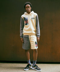 Skully Hood And Shorts Set